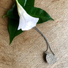 Load image into Gallery viewer, Sterling Silver Romantic Filigree Heart Necklace